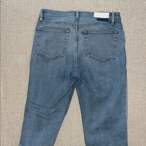 Re/Done 70s High Rise Comfort Stretch Stove Pipe - Picture 9 of 9